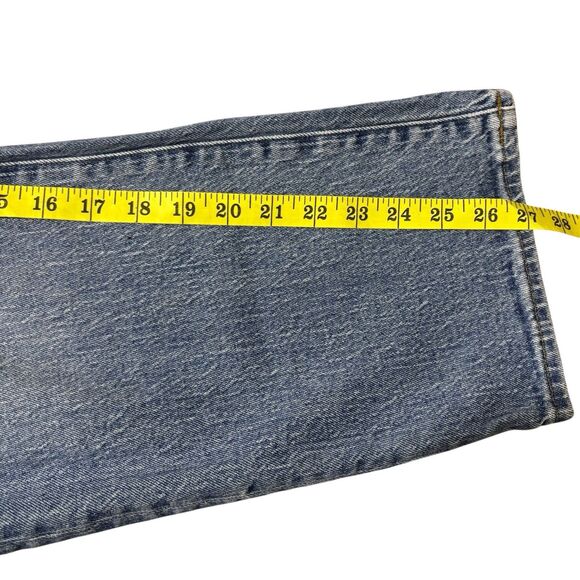 Madewell 90s Straight Jean Women’s 31 Petite Blue Enmore Wash High Waist - Picture 4 of 7